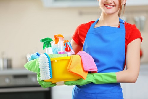 Professional move out cleaning for a Battersea property near local apartment developments