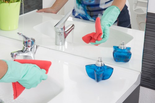 Detailed kitchen and bathroom move in cleaning in Battersea