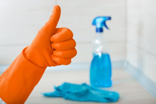 Commercial deep cleaning in Battersea office space