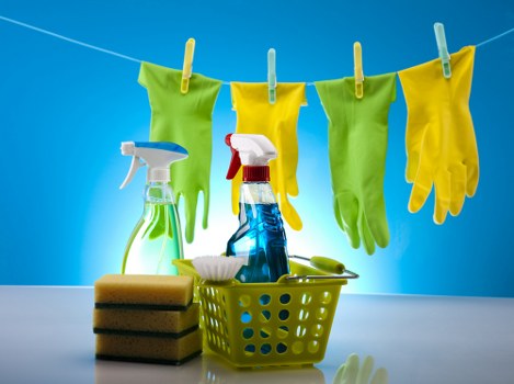 Local Battersea cleaning team preparing a property for move in
